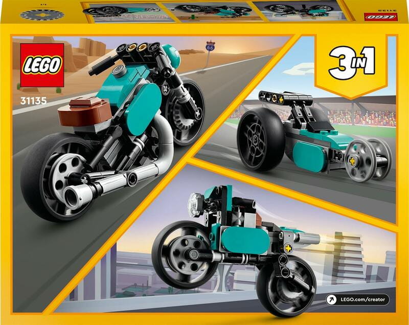 Конструктор LEGO Creator Вінтажний мотоцикл (31135)