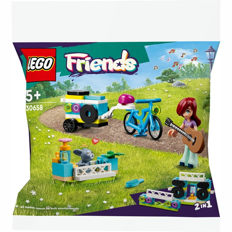 Конструктор LEGO Friends Музыкальный прицеп на колесах (30658)