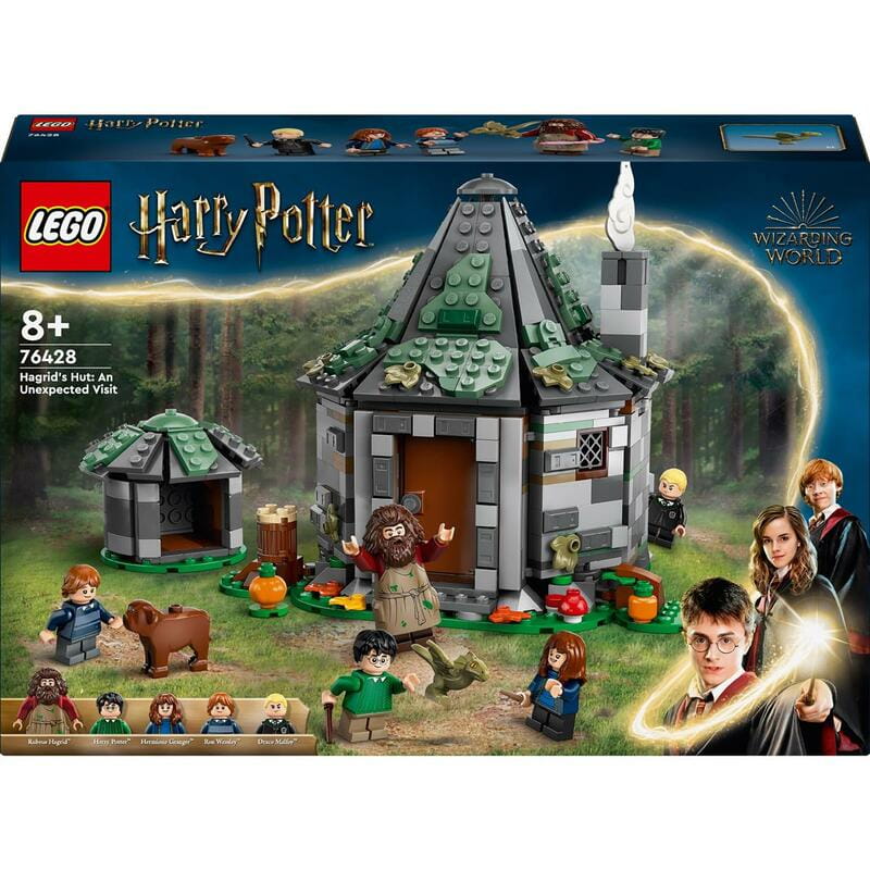 Конструктор LEGO Harry Potter Хижина Хагрида: Неожиданные гости (76428)