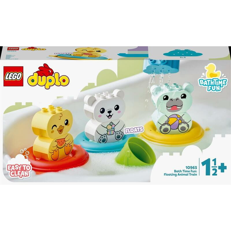 Конструктор LEGO Duplo My First Веселе купання: Поїзд, що плаває, з тваринами (10965)