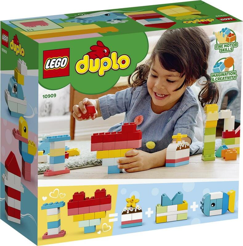 Конструктор LEGO Duplo Classic Коробка-серце (10909)