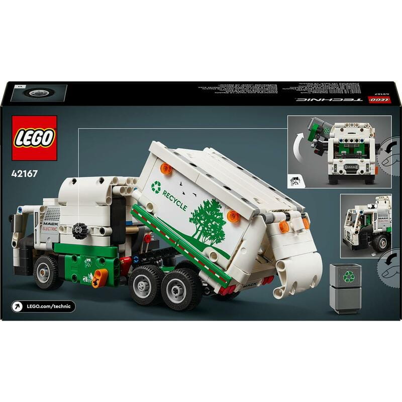 Конструктор LEGO Technic Сміттєвоз Mack LR Electric (42167)