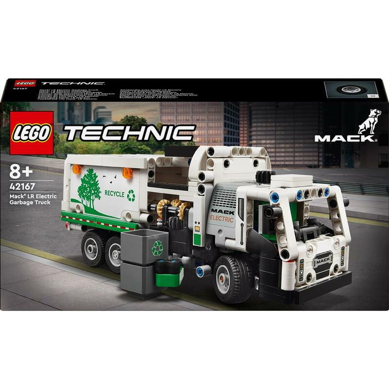 Конструктор LEGO Technic Сміттєвоз Mack LR Electric (42167)