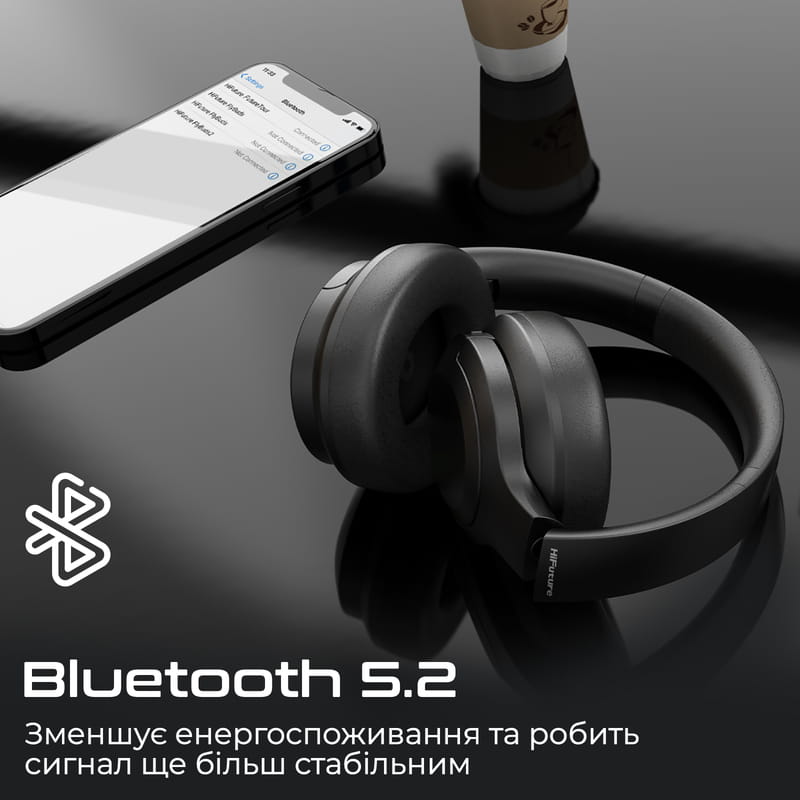 Bluetooth-гарнитура HiFuture FutureTour Black (futuretour.black)