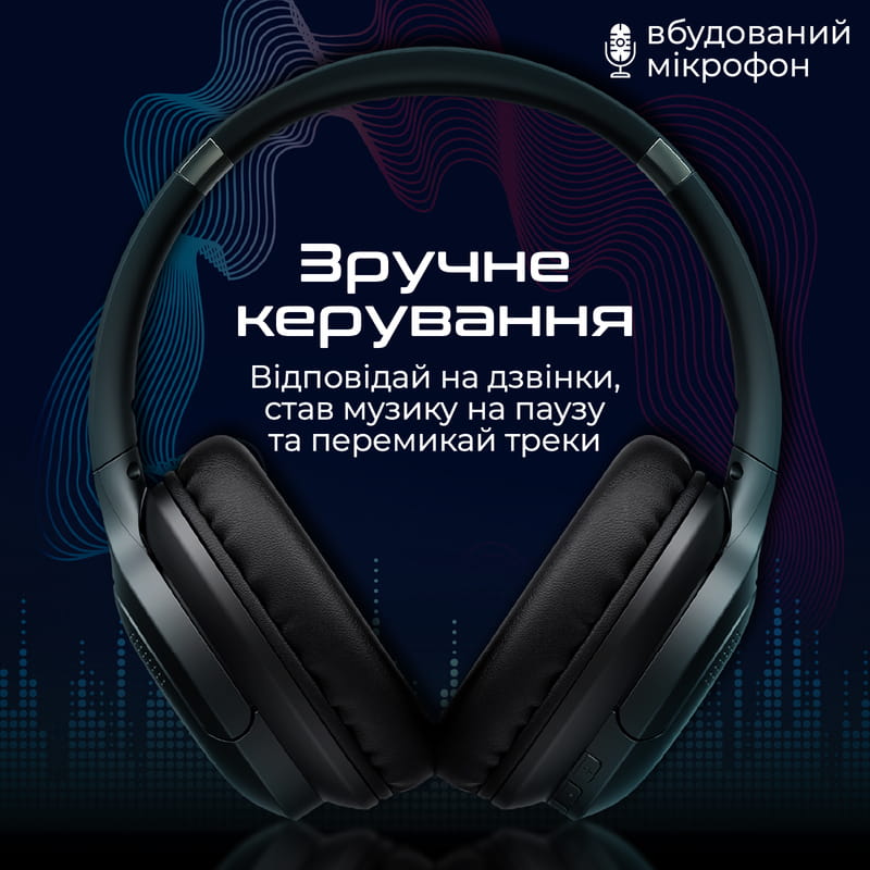 Bluetooth-гарнітура Promate LaBoca-Pro Black