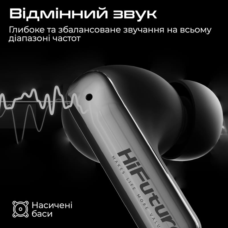 Bluetooth-гарнитура HiFuture SonicAir Black (sonicair.black)