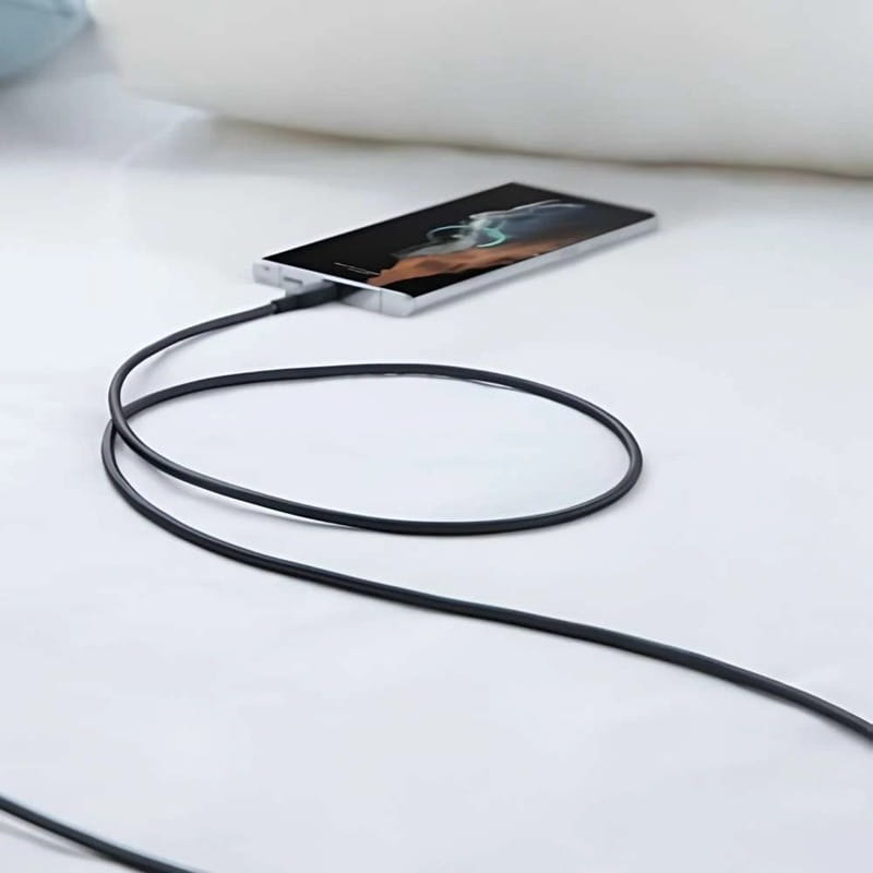 Кабель Anker 322 USB-A - USB-C 1.8 м, Black (A81H6G11)