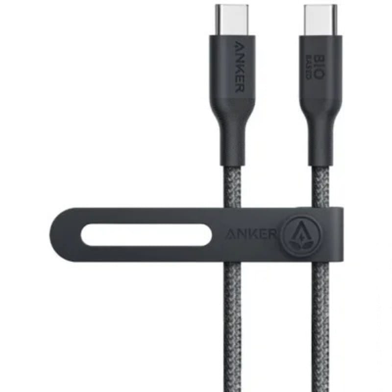 Кабель Anker 544 USB-C to USB-C, 1.8м, Black (A80F6H11)