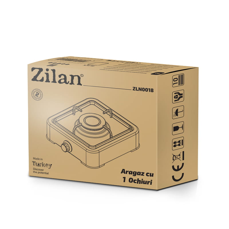 Настольная плита Zilan ZLN0018 White