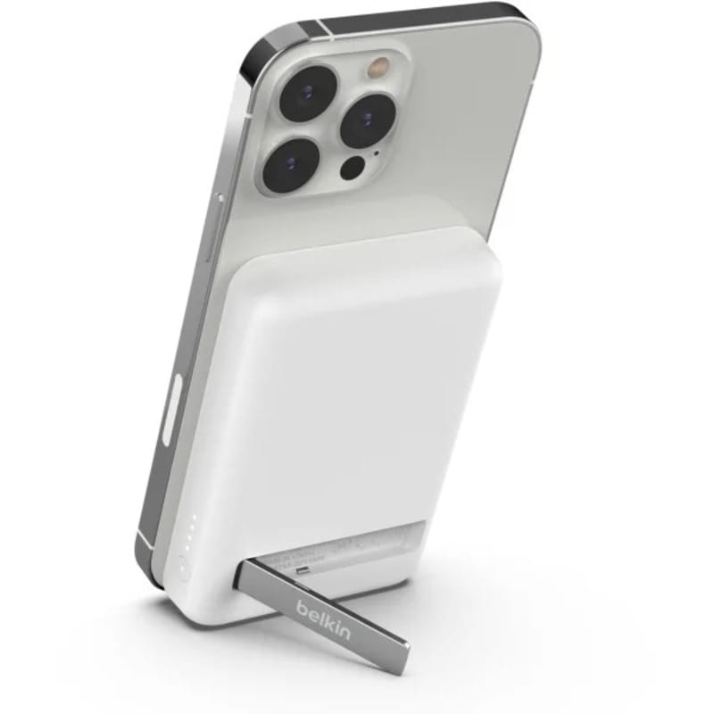 Универсальная мобильная батарея Belkin Power Bank 5000mAh MagSafe White (BPD004BTWT)