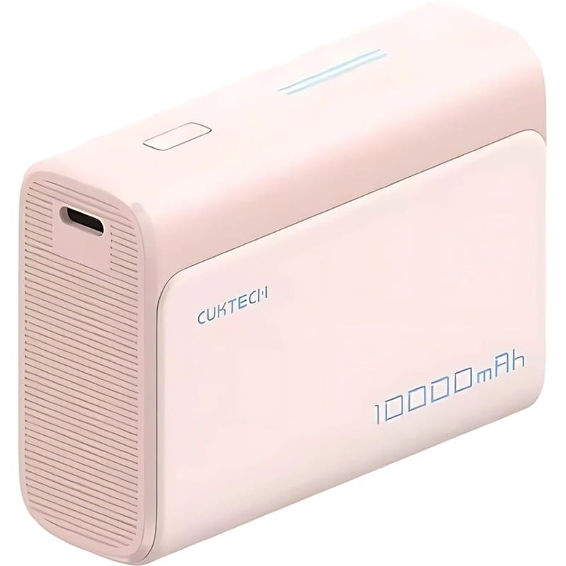 Універсальна мобільна батарея CUKTECH PB100 10000mAh 30W 1C1A Pink