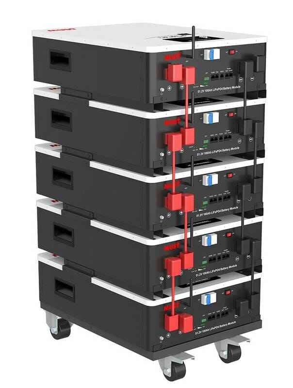 Набор для стекинга аккумуляторов Must Battery support rack LP16-48100