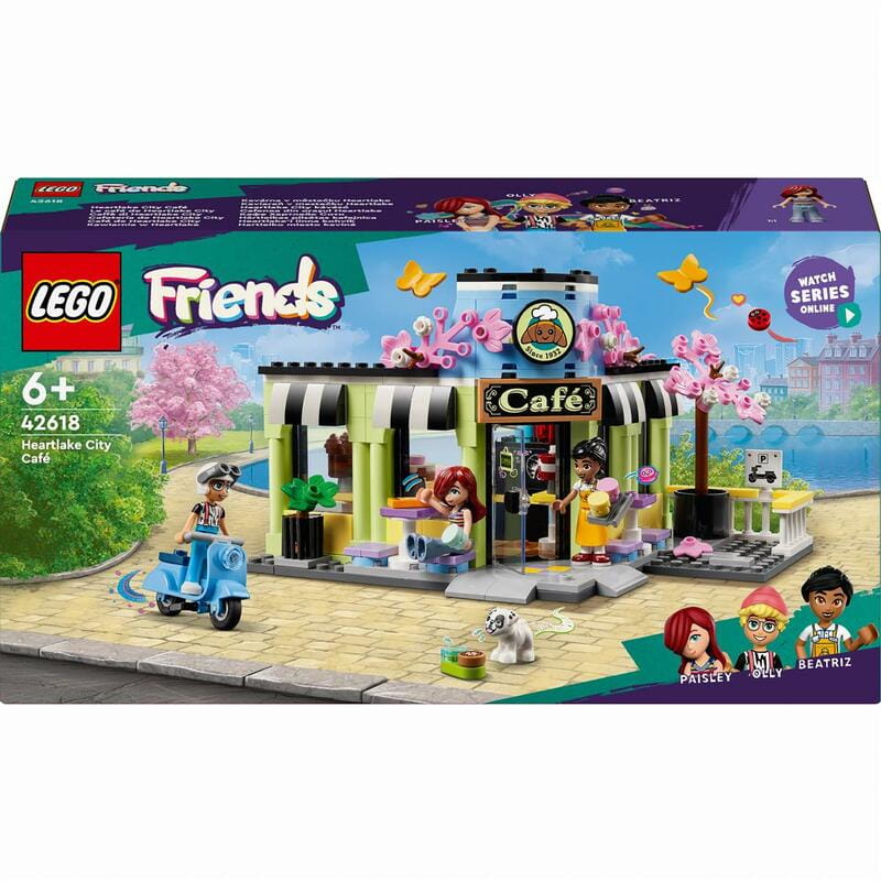 Конструктор LEGO Friends Кав`ярня Хартлейк-Сіті (42618)