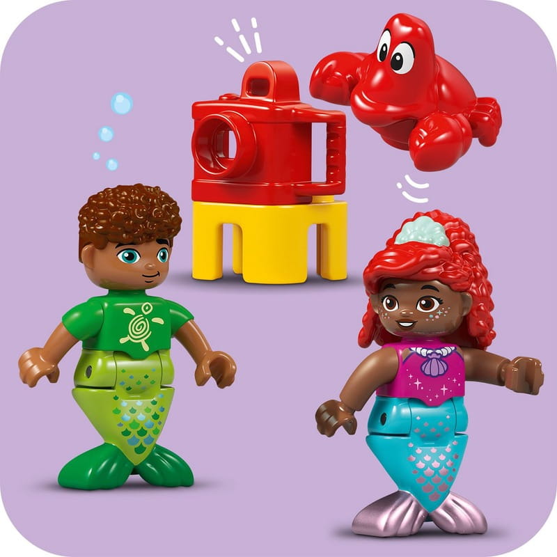 Конструктор LEGO Duplo Disney Чарівний підводний палац Аріель (10435)