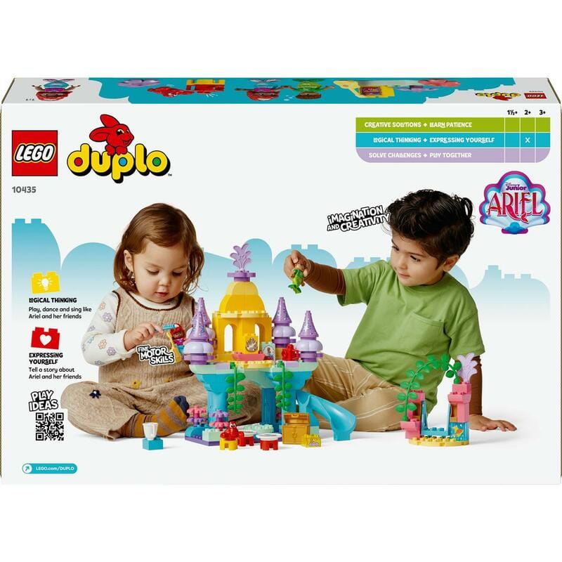 Конструктор LEGO Duplo Disney Чарівний підводний палац Аріель (10435)