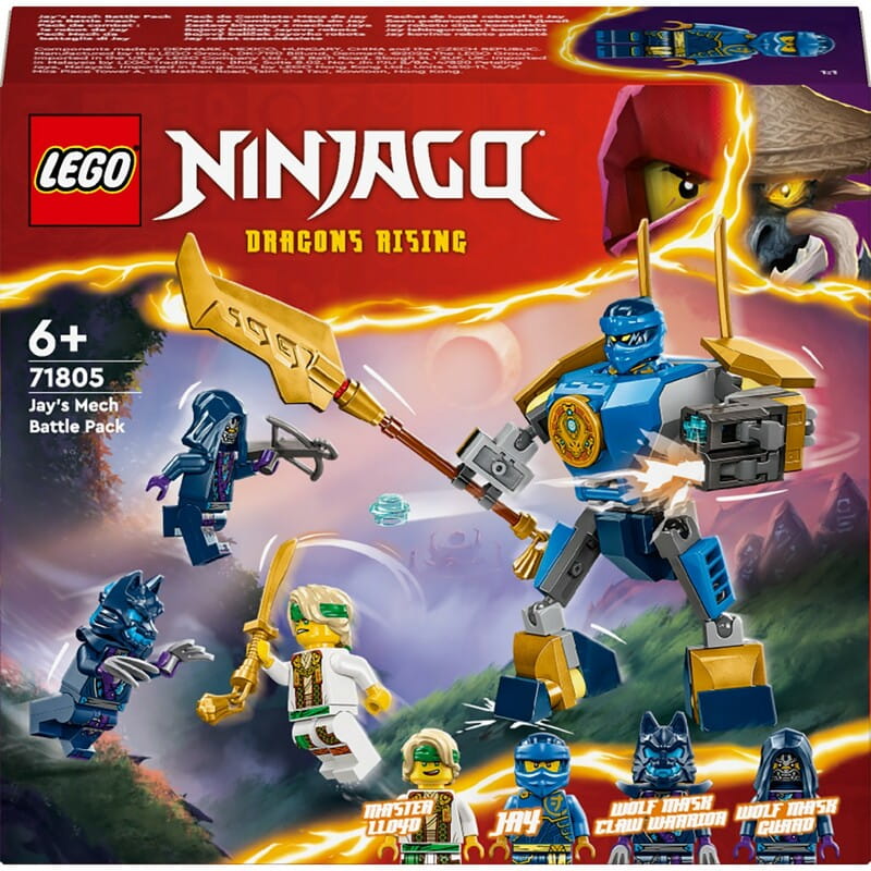 Конструктор LEGO Ninjago Боевой набор робота Джея (71805)