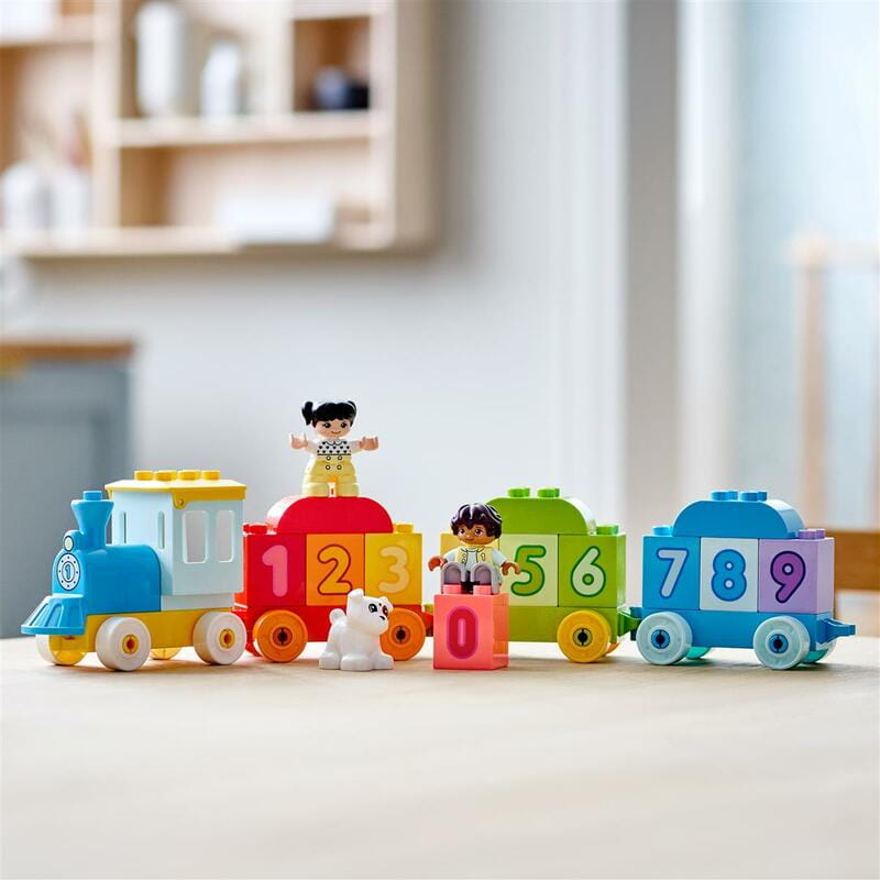 Конструктор LEGO Duplo Поезд с цифрами – учимся считать (10954)
