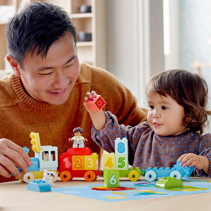 Конструктор LEGO Duplo Поезд с цифрами – учимся считать (10954)