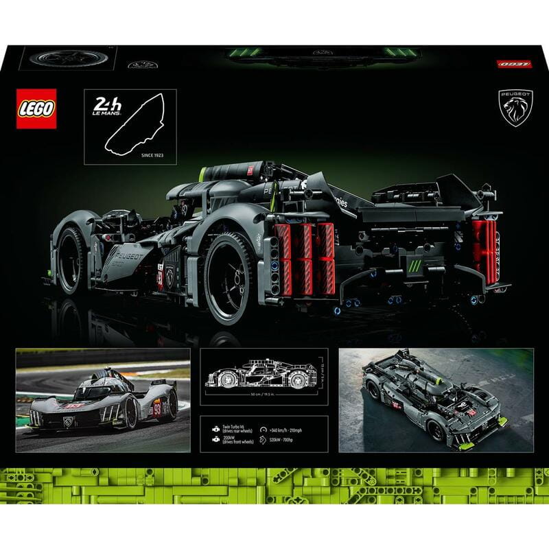 Конструктор LEGO Technic Peugeot 9X8 24H Le Mans Hybrid (42156)