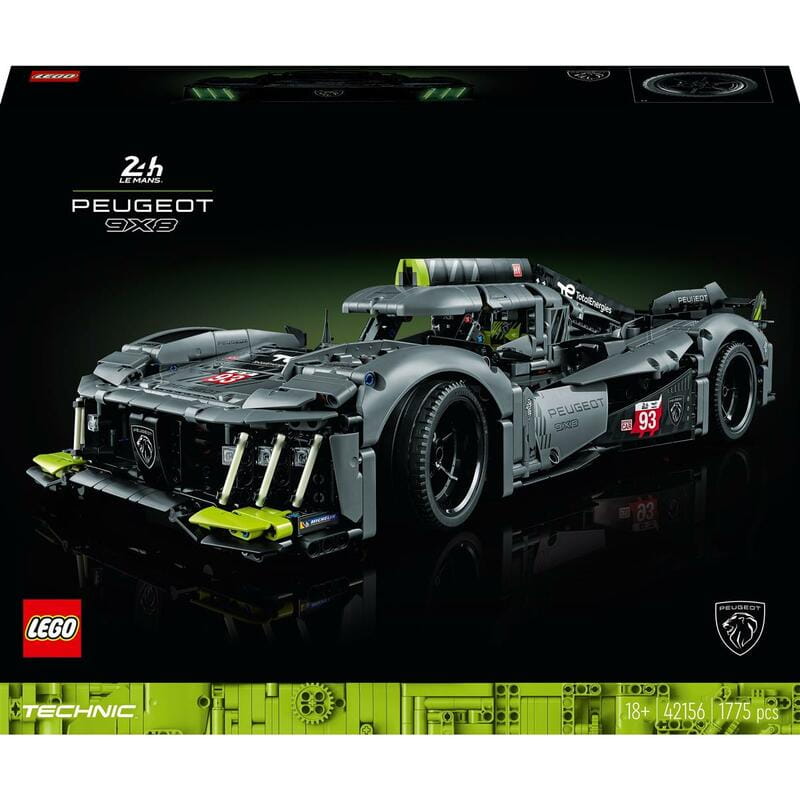 Конструктор LEGO Technic Peugeot 9X8 24H Le Mans Hybrid (42156)