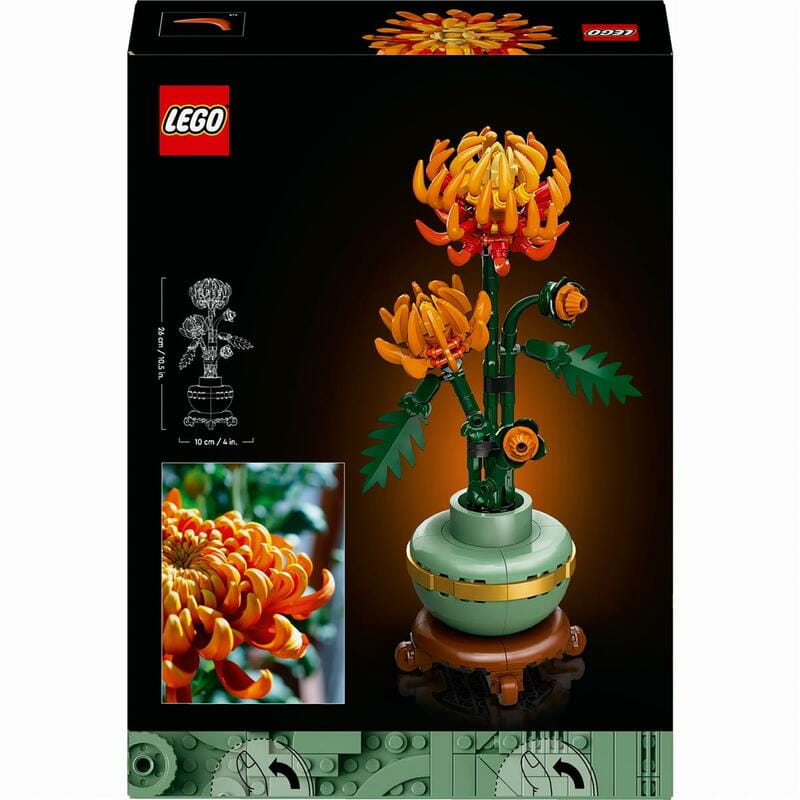 Конструктор LEGO Icons Хризантема (10368)