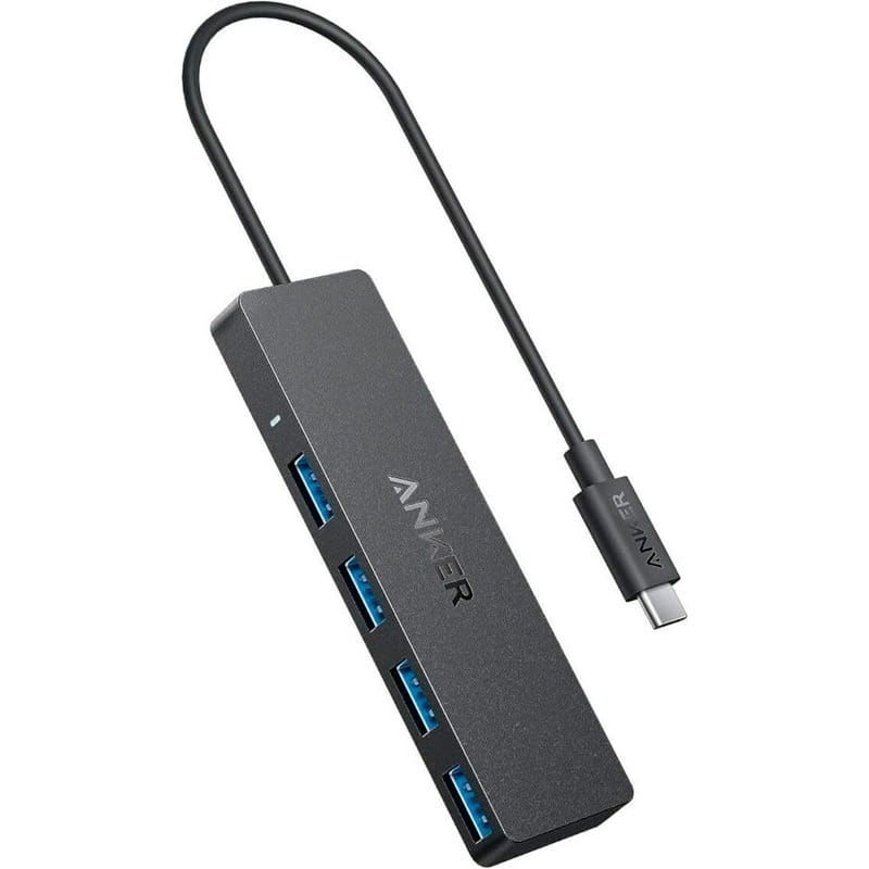 Концентратор Anker PowerExpand Direct 4-in-1 USB-C PD Media Hub Black (A8309G11)