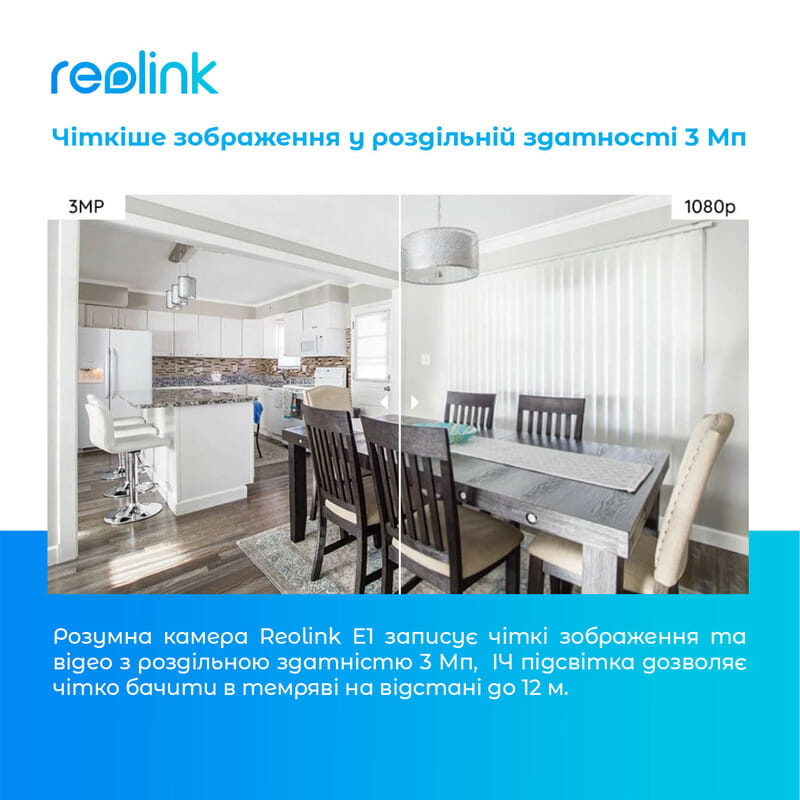 IP камера Reolink E1_подарок