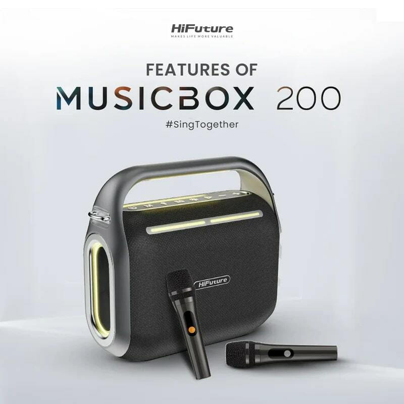 Акустична система HiFuture MusicBox 200 Black (musicbox200.black)