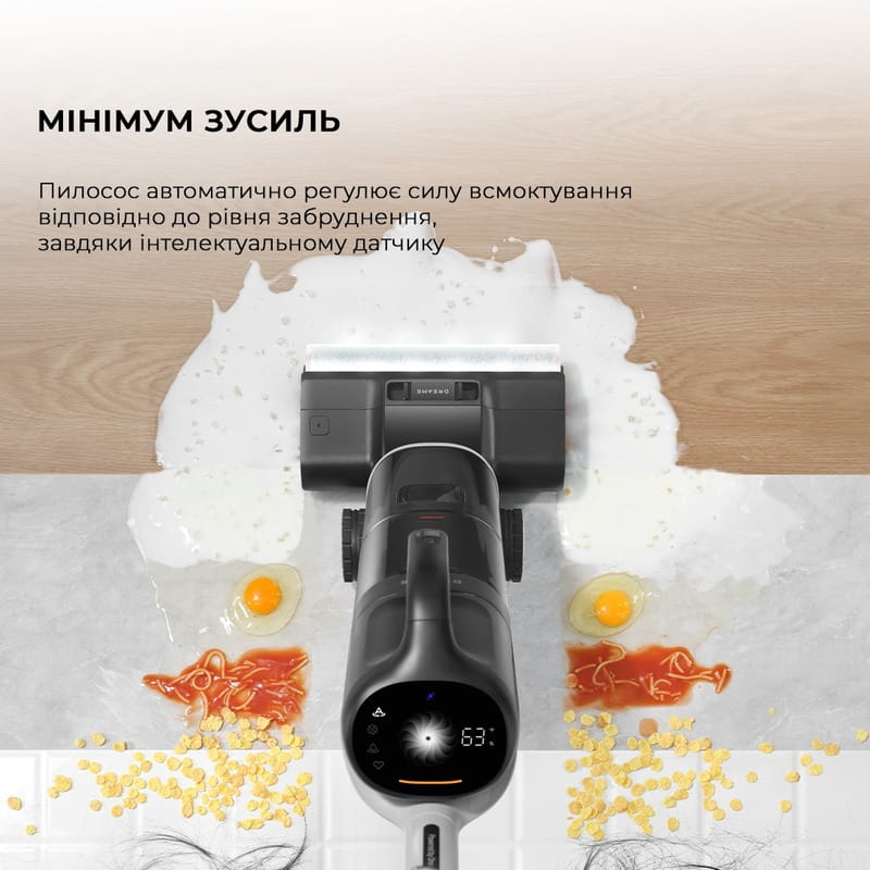 Аккумуляторный моющий пылесос Dreame H14 Dual (HHV25A)