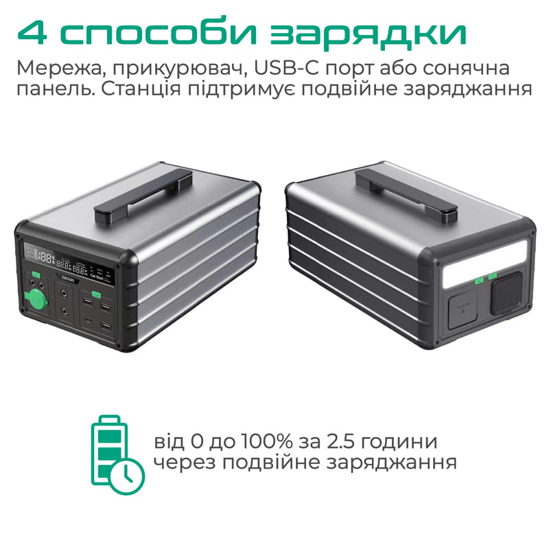 Зарядна станція Zendure 607Wh (ZDSB600M-gy-eu)