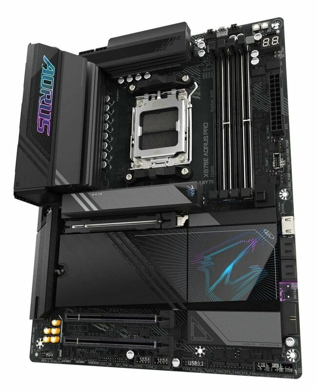 Материнская плата Gigabyte X870E Aorus Pro Socket AM5