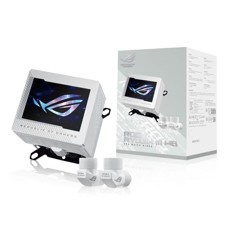 Система водяного охолодження Asus ROG Ryujin III WB White Edition (90RC00V2-M0UAY0)