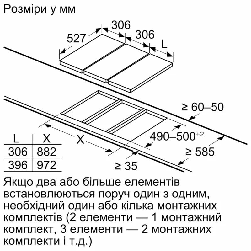 Варильна поверхня Bosch PRB3A6B70