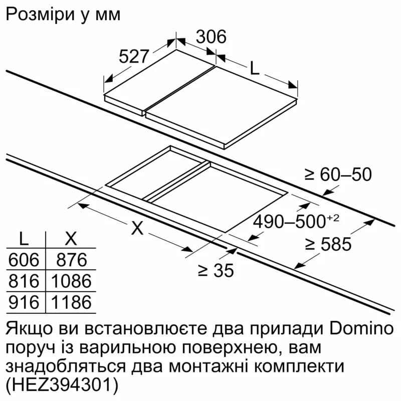 Варильна поверхня Bosch PRB3A6B70