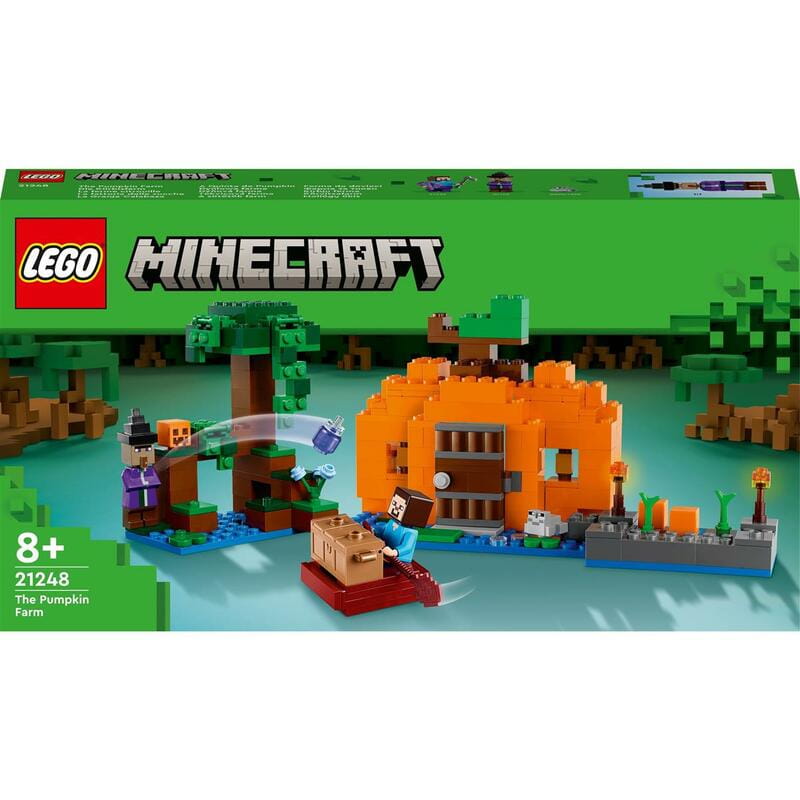 Конструктор LEGO Minecraft Гарбузова ферма (21248)