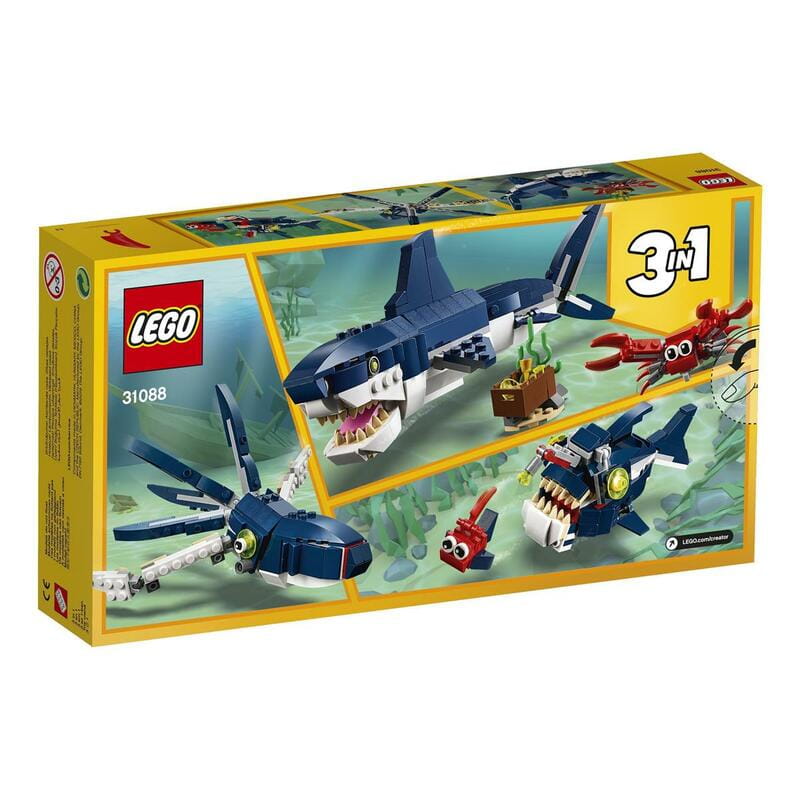 Конструктор LEGO Creator Мешканці морських глибин (31088)