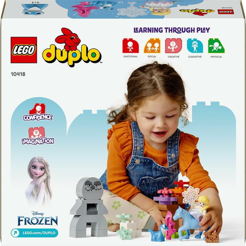 Конструктор LEGO Duplo Disney Ельза та Бруні в Зачарованому лісі (10418)