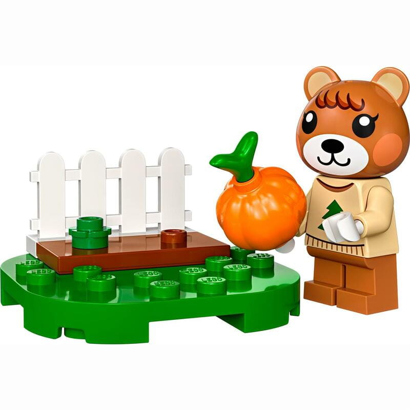 Конструктор LEGO Animal Crossing Гарбузовий сад Maple (30662)