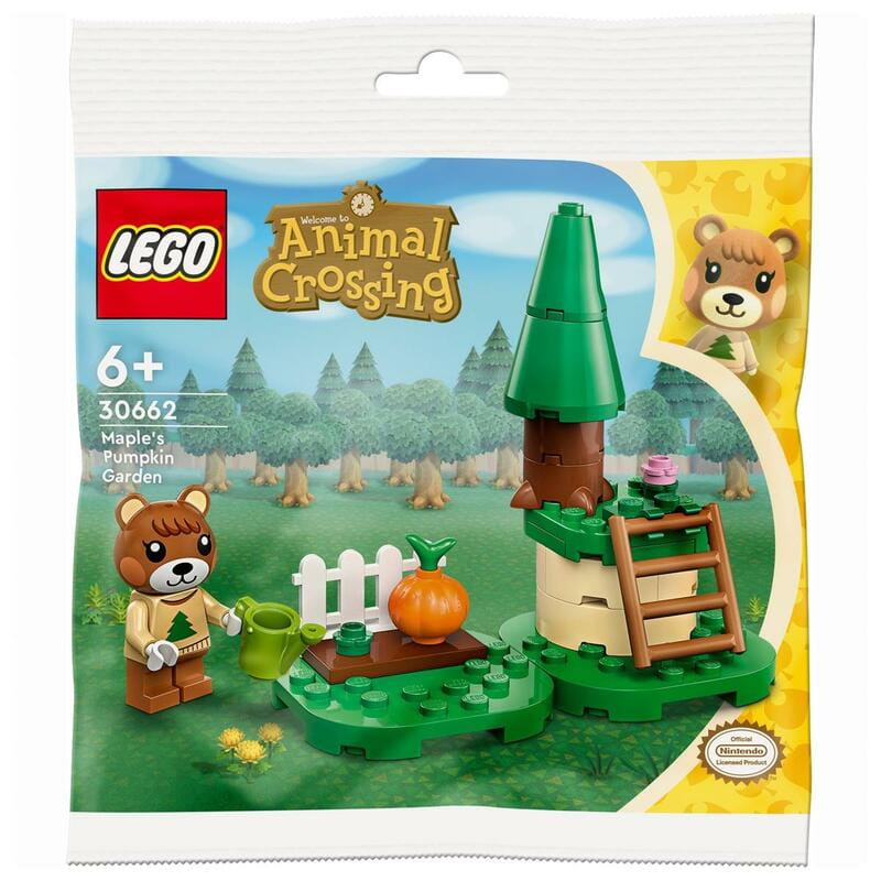 Конструктор LEGO Animal Crossing Гарбузовий сад Maple (30662)