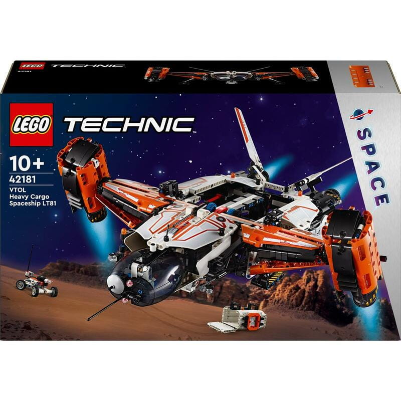 Конструктор LEGO Technic Вантажний космічний корабель VTOL LT81 (42181)