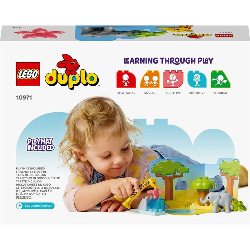 Конструктор LEGO Duplo Town Дикі тварини Африки (10971)