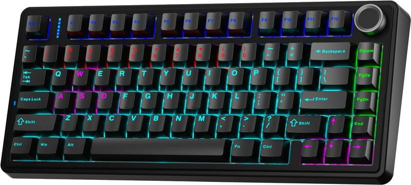 Клавиатура Aula F75 Black (6948391202846)