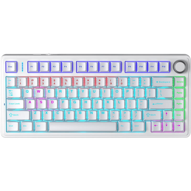 Клавиатура Aula F75 White (6948391202839)