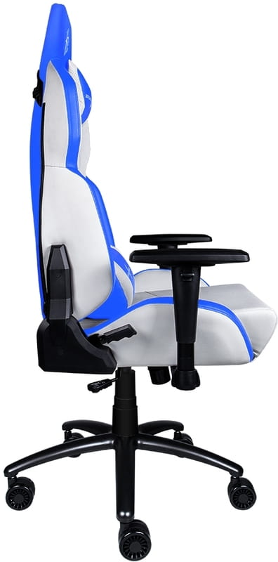 Крісло для геймерів 1stPlayer DK2 Blue-White_подарунок