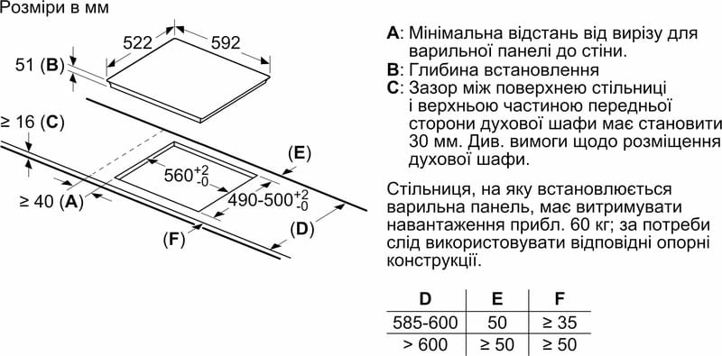 Варильна поверхня Siemens EU611BEB5E