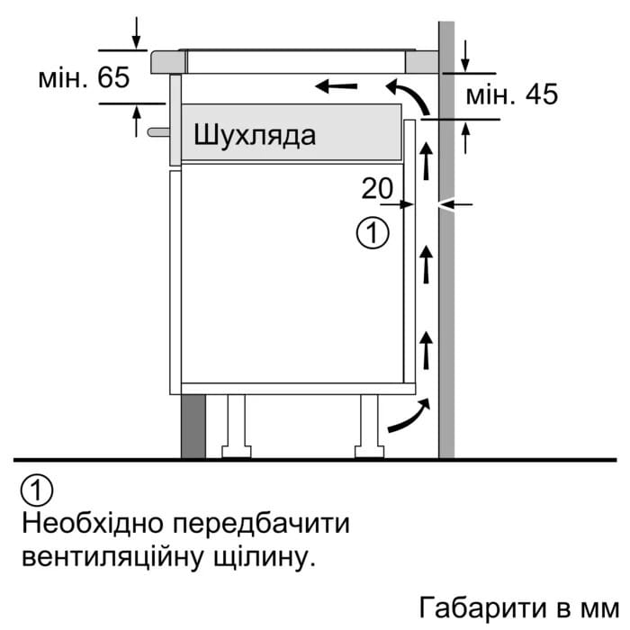 Варильна поверхня Siemens EH65KHFB1E