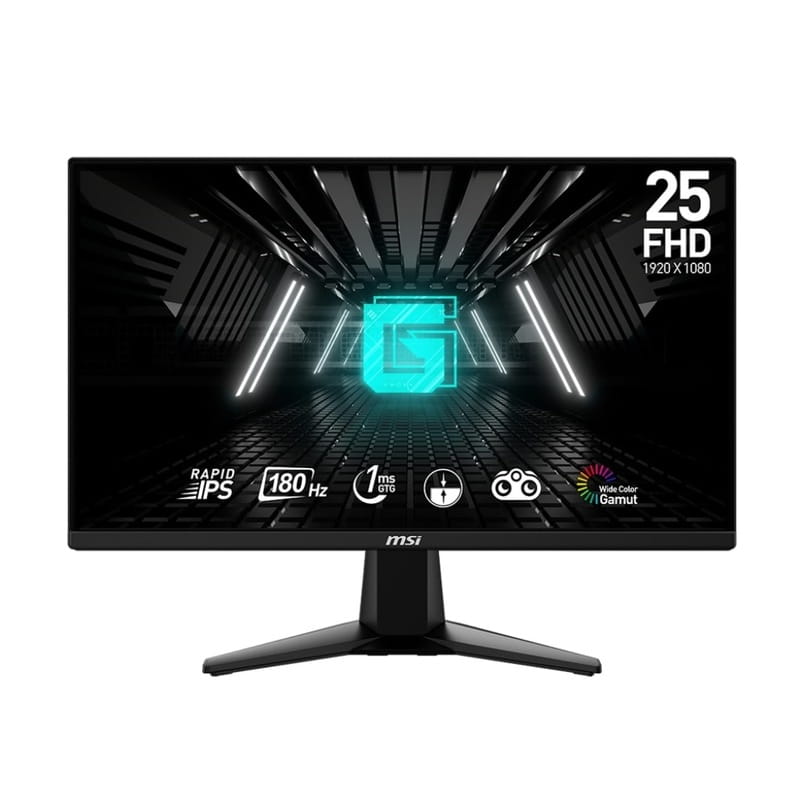 Монітор MSI 24.5" G255F IPS Black 180Hz