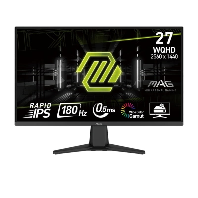 Монитор MSI 27" MAG 275QF IPS Black 180Hz