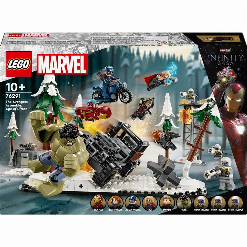 Конструктор LEGO Marvel Месники: Ера Альтрона (76291)