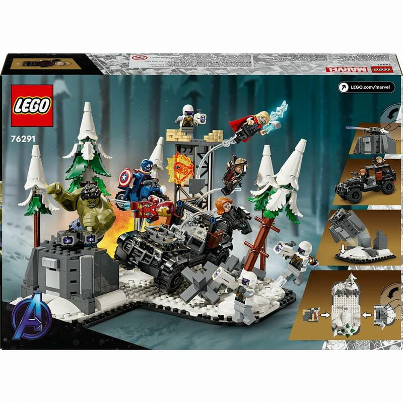 Конструктор LEGO Marvel Месники: Ера Альтрона (76291)